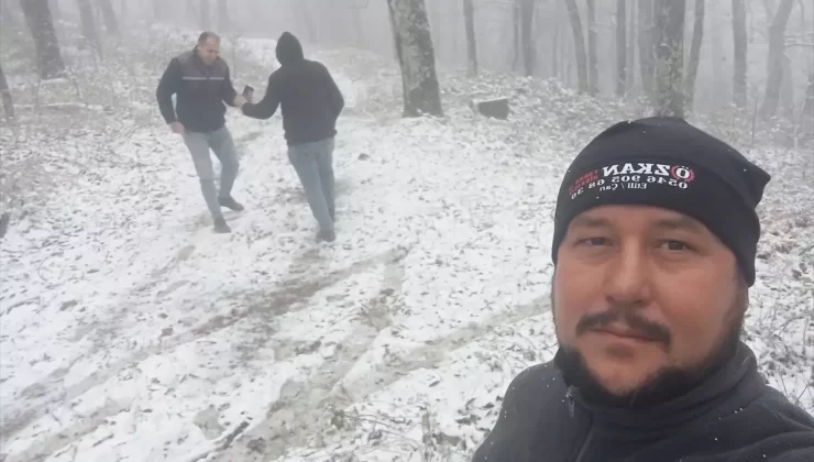 Çanakkale’de İlk Kar Yağışı