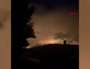 Çanakkale’de Yangın: 1 Ev Yandı, 2 Evde Hasar Oluştu