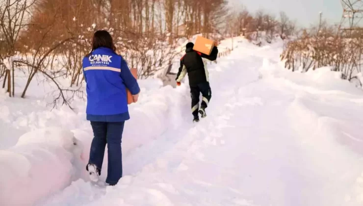 Canik Belediyesi’nden İhtiyaç Sahibine Sosyal Destek