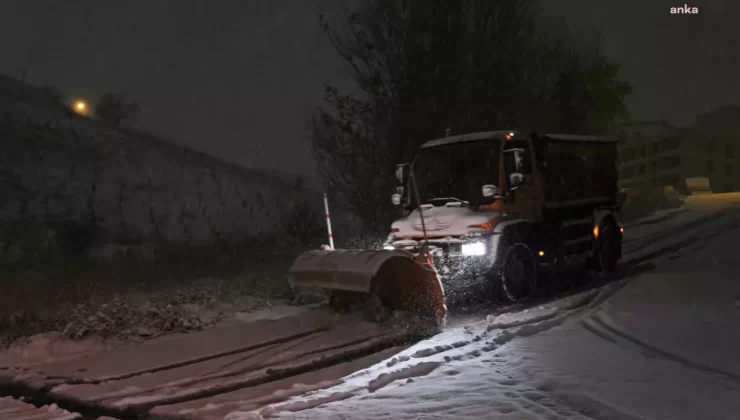 Çankaya Belediyesi Kış Ayları İçin Karla Mücadele Hazırlıklarını Tamamladı