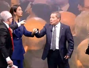 Canlı yayında gazetecilerin anlaşılmayan ‘meclis barikatı’ tartışması