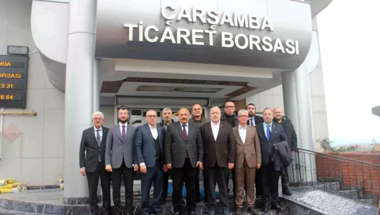 Çarşamba ve Salıpazarı Arasında Ekonomik İş Birliği Vurgusu