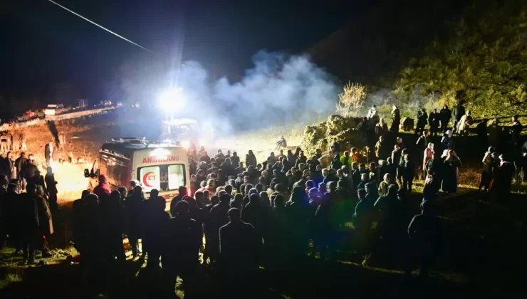 Çatak’ta Sağanak Yağış Sonrası Kaya Düşmesi: 1 Ölü, 1 Yaralı