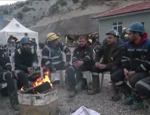 Çayırhan Termik Santrali’nde Maden İşçileri Özelleştirmeye Karşı Eylemde