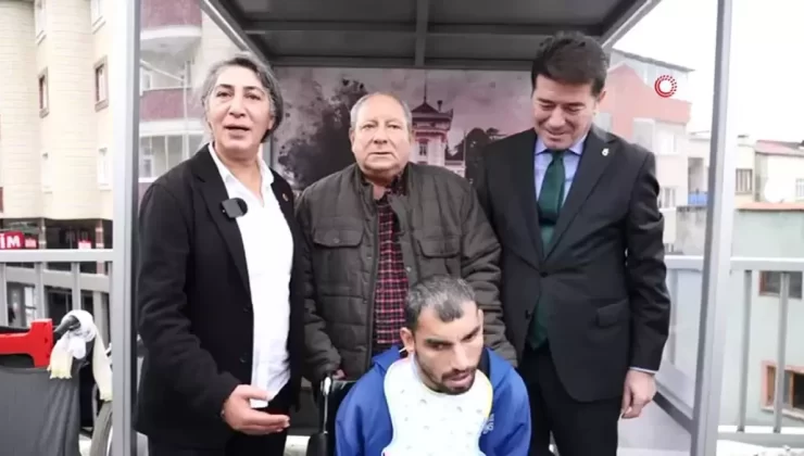 Cengizhan İçin ‘Engelsiz Durağı’ Yapıldı