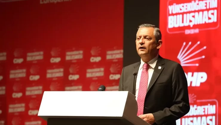 CHP Genel Başkanı Özel, Eskişehir’de “Yükseköğretim Buluşması”nda konuştu Açıklaması