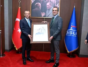CHP Genel Başkanı Özgür Özel, Şişli Belediye Başkanı Şahan’ı Ziyaret Etti
