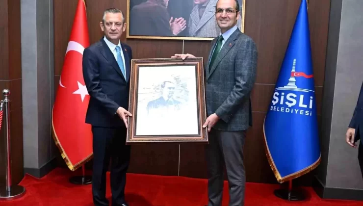 CHP Genel Başkanı Özgür Özel, Şişli Belediye Başkanı Şahan’ı Ziyaret Etti