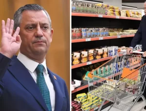 CHP lideri Özel, Cumhurbaşkanı Erdoğan’a 3 yıl önceki market alışverişi üzerinden yüklendi