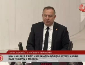 CHP ve İYİ Parti Milletvekilleri, Köy Kanunu Teklifi Üzerine Konuştular