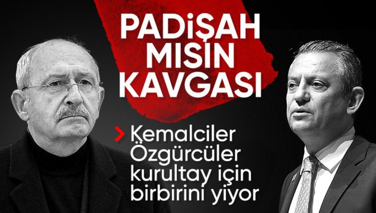CHP’de kurultay kavgası başladı