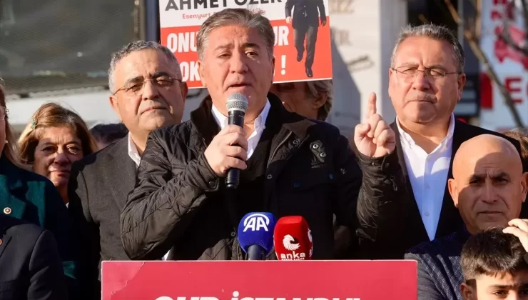 CHP’den Ahmet Özer’e Destek Protestosu