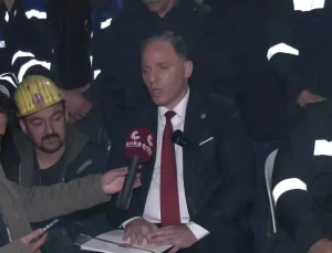 CHP’den Maden İşçilerine Destek Eylemi