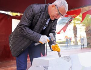 CHP’li Alanya Belediyesi’nden ‘Uluslararası Taş Heykel Sempozyumu’