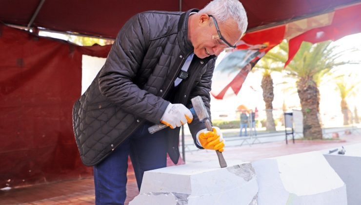 CHP’li Alanya Belediyesi’nden ‘Uluslararası Taş Heykel Sempozyumu’