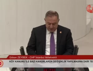 CHP’li Zeybek, TBMM’de Yapı Denetimlerinin Kaldırılmasını Eleştirdi