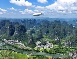 Çin’in AS700 Zeplini Ticari Uçuşlara Hazır