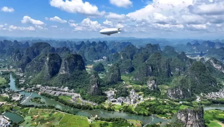 Çin’in AS700 Zeplini Ticari Uçuşlara Hazır