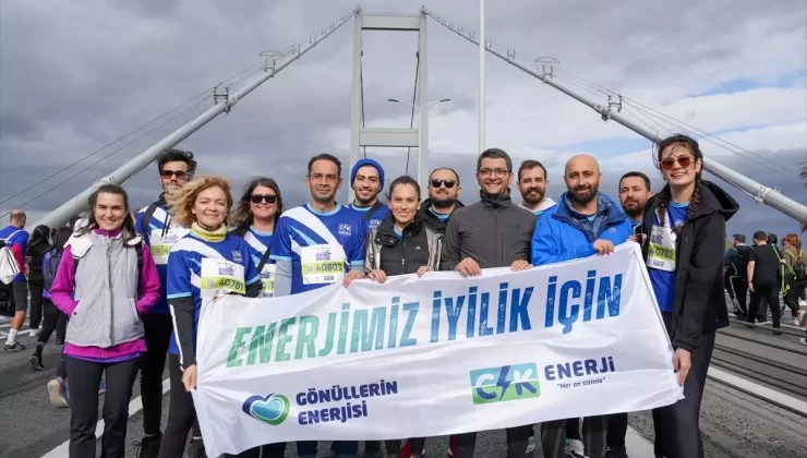 CK Enerji, İstanbul Maratonu’nda Eğitim İçin Koştu