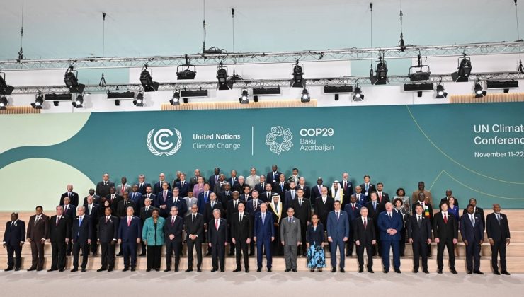 COP29 Dünya Liderleri İklim Zirvesi’nde aile fotoğrafı