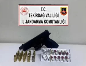 Çorlu’da Uyuşturucu ve Silah Operasyonu