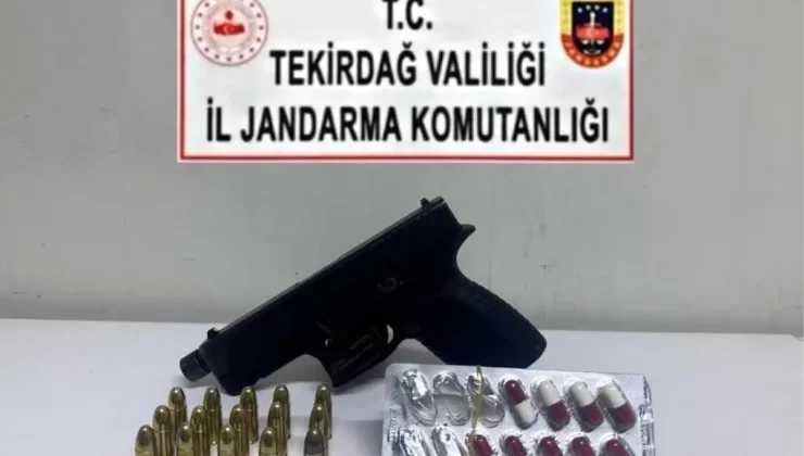 Çorlu’da Uyuşturucu ve Silah Operasyonu