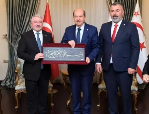 Çorum Belediyesi heyetinden Kıbrıs çıkartması