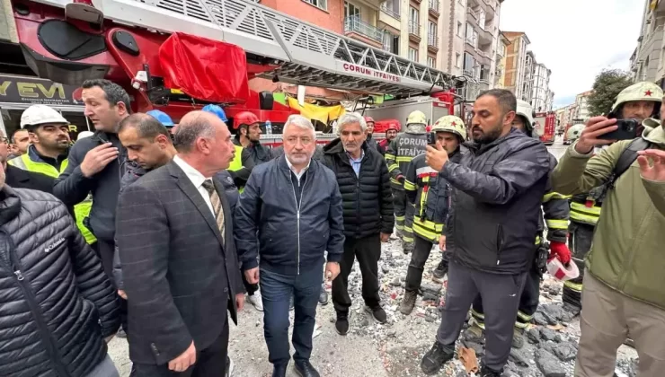 Çorum’da Doğalgaz Patlaması: 1 Ölü, 33 Yaralı