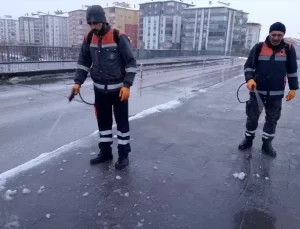 Çorum’da Kar Yağışı Etkili Oldu