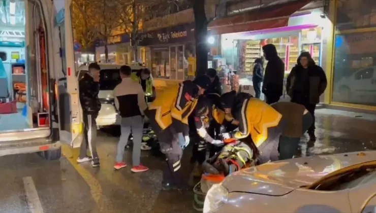 Çorum’da Motosiklet Kazası