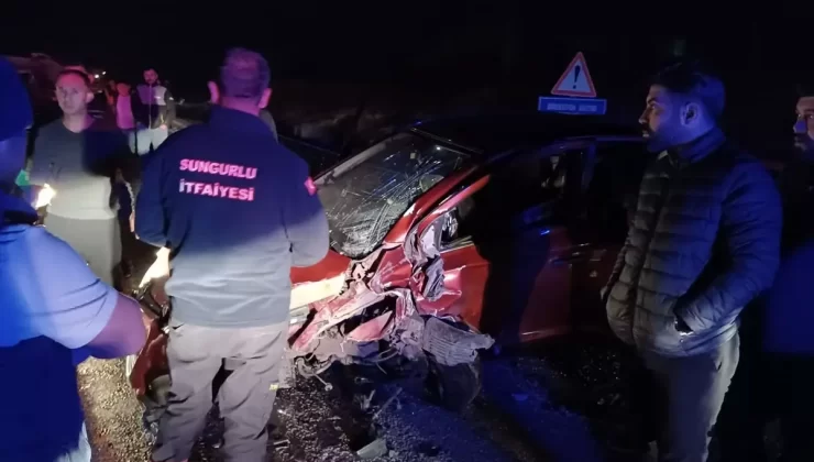 Çorum’da Trafik Kazası: 7 Yaralı