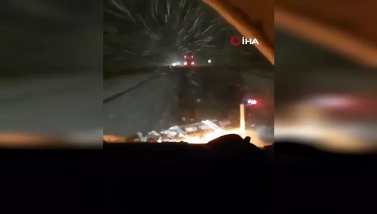 Çorum’da Yoğun Kar Yağışı