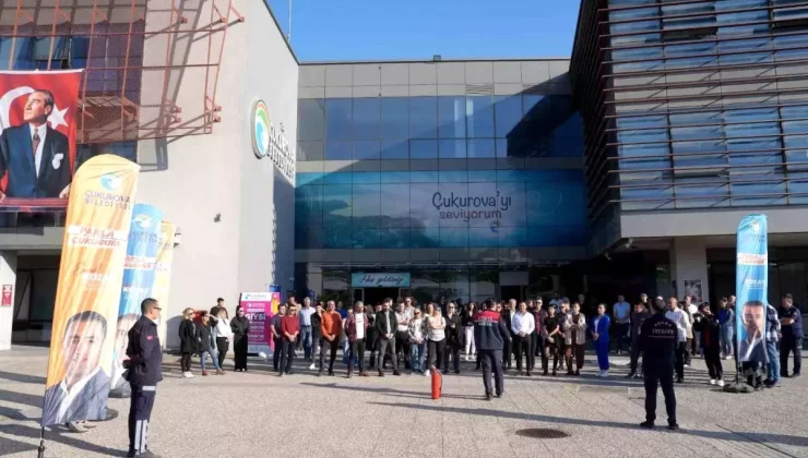 Çukurova Belediyesi’nden Personeline Temel Yangın Eğitimi