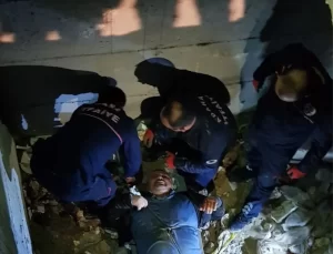 Çukurova’da Kuyuya Düşen Kişi Kurtarıldı