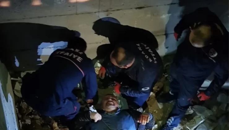 Çukurova’da Kuyuya Düşen Kişi Kurtarıldı