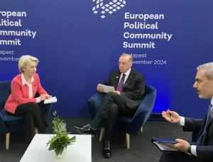 Cumhurbaşkanı Erdoğan, AB Komisyonu Başkanı Ursula von der Leyen ile görüştü