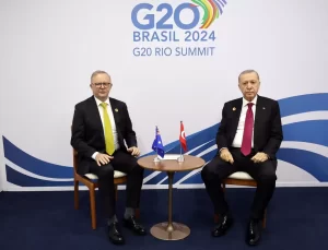 Cumhurbaşkanı Erdoğan, Avustralya Başbakanı Albanese’yi kabul etti