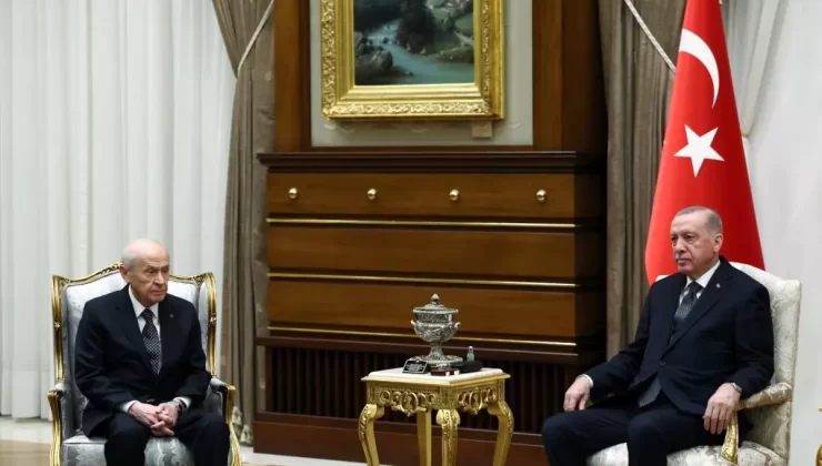 Cumhurbaşkanı Erdoğan, Bahçeli’yi kabul etti