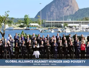 Cumhurbaşkanı Erdoğan, G20 liderleriyle aile fotoğrafı çekimine katıldı