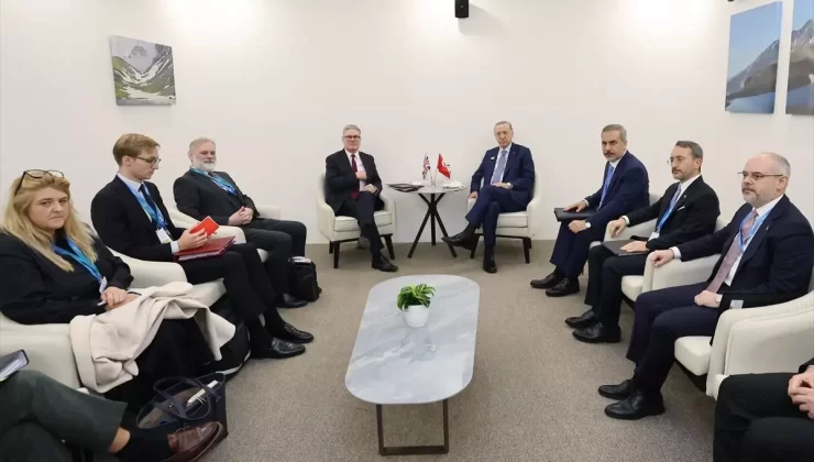 Cumhurbaşkanı Erdoğan, İngiltere Başbakanı Starmer’i kabul etti