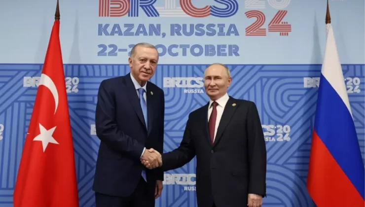 Cumhurbaşkanı Erdoğan, Rusya Devlet Başkanı Putin ile Görüştü