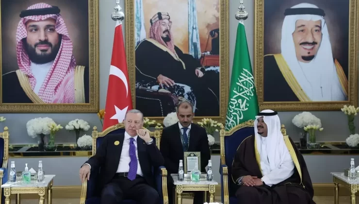 Cumhurbaşkanı Erdoğan, Suudi Arabistan’a geldi