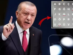 Cumhurbaşkanı Erdoğan ”Tarihi adım” olarak duyurdu: 34 harfli ortak alfabe hazır