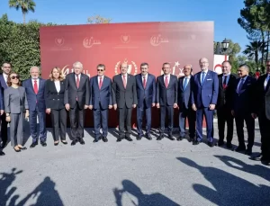 Cumhurbaşkanı Yardımcısı Cevdet Yılmaz, KKTC 41. Kuruluş Yıl Dönümünü Kutladı