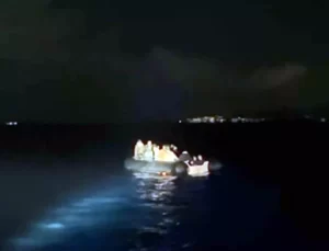 Datça Açıklarında 33 Göçmen Kurtarıldı