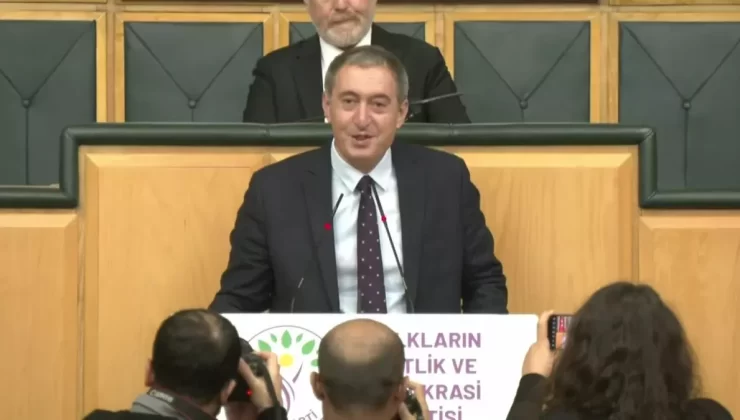 Dem Parti Grup Toplantısı…Tuncer Bakırhan: “Türkiye’de Barış İsteyen Aydını, Yazarı, Sanatçısı da İmralı’ya Gitmelidir.