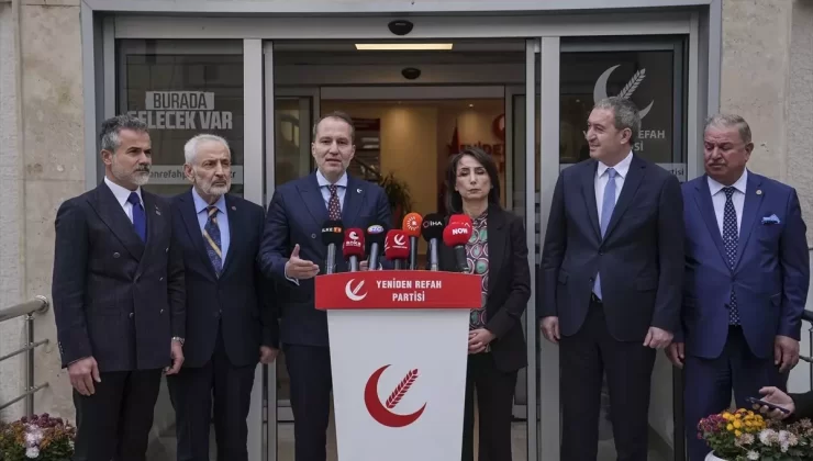 DEM Parti ve Yeniden Refah’tan Ortak Açıklama