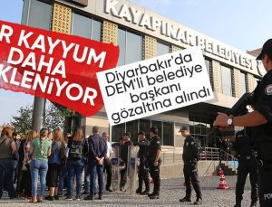 DEM Partili Kayapınar Belediye Başkanı Cengiz Dündar gözaltına alındı