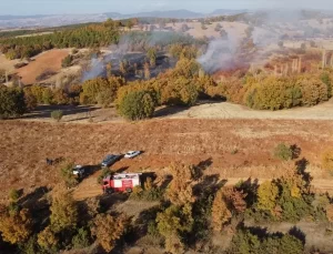 Demirci’de Tarım Arazisi Yanlış