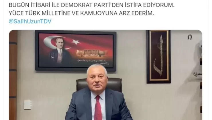 Demokrat Parti’den İki Milletvekilinin İstifası